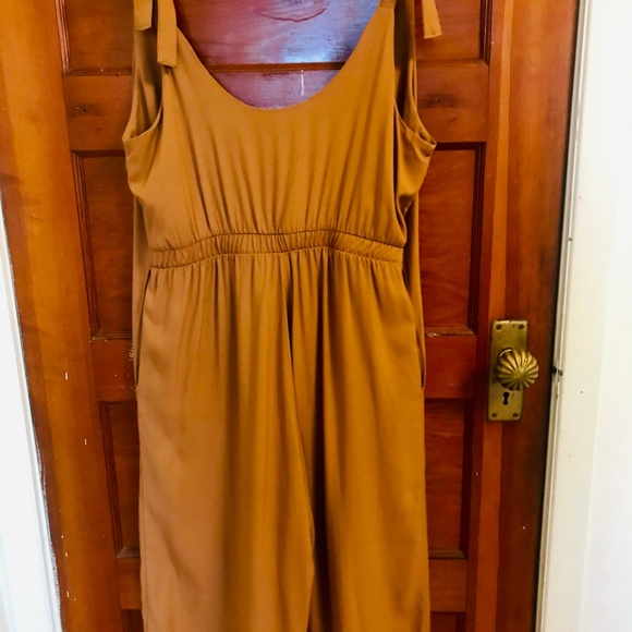 Ethical QC Designer Tan Jumpsuit - Picture 8 of 8
